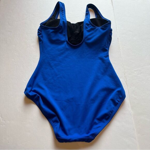 TYR Women's Royal Blue One Piece Swimwear Size 8 - Picture 2 of 10